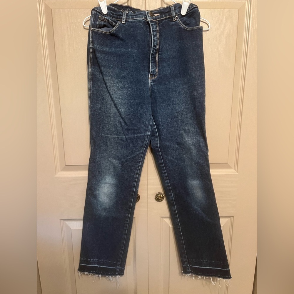 Gloria Vanderbilt Blue Straight Leg Jeans